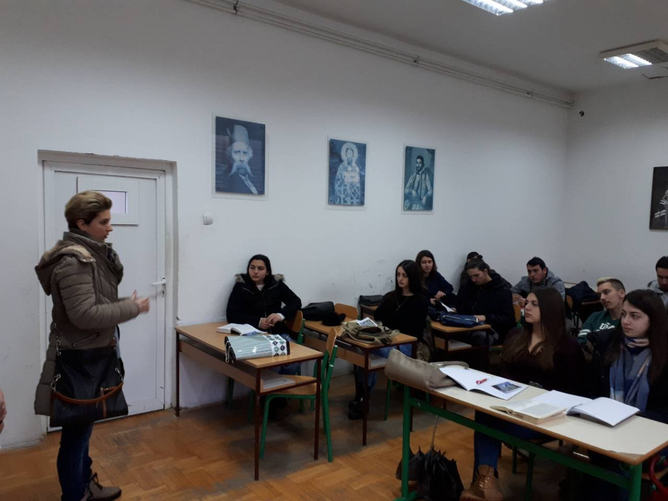 POMORSKI FAKULTET KOTOR      Promocija Pomorskog fakulteta Kotor u Gimnaziji 'Niko Rolović' u Baru