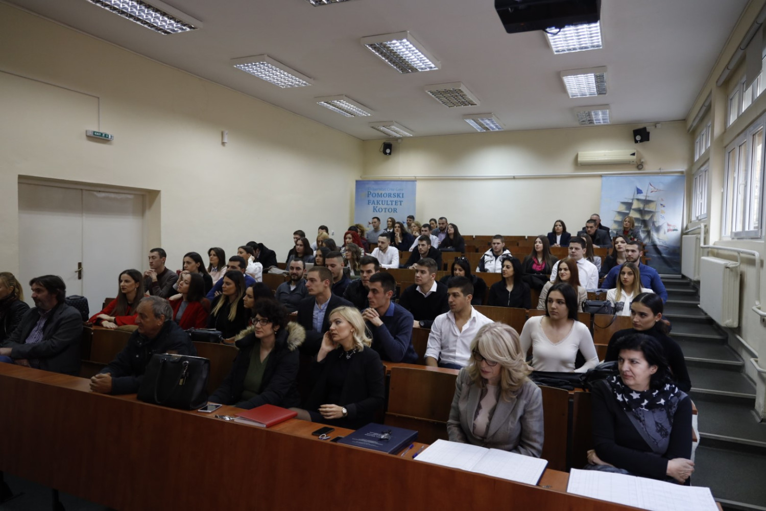 POMORSKI FAKULTET KOTOR      Upriličena svečana dodjela diploma na Pomorskom fakultetu Kotor, 20.12.2018.