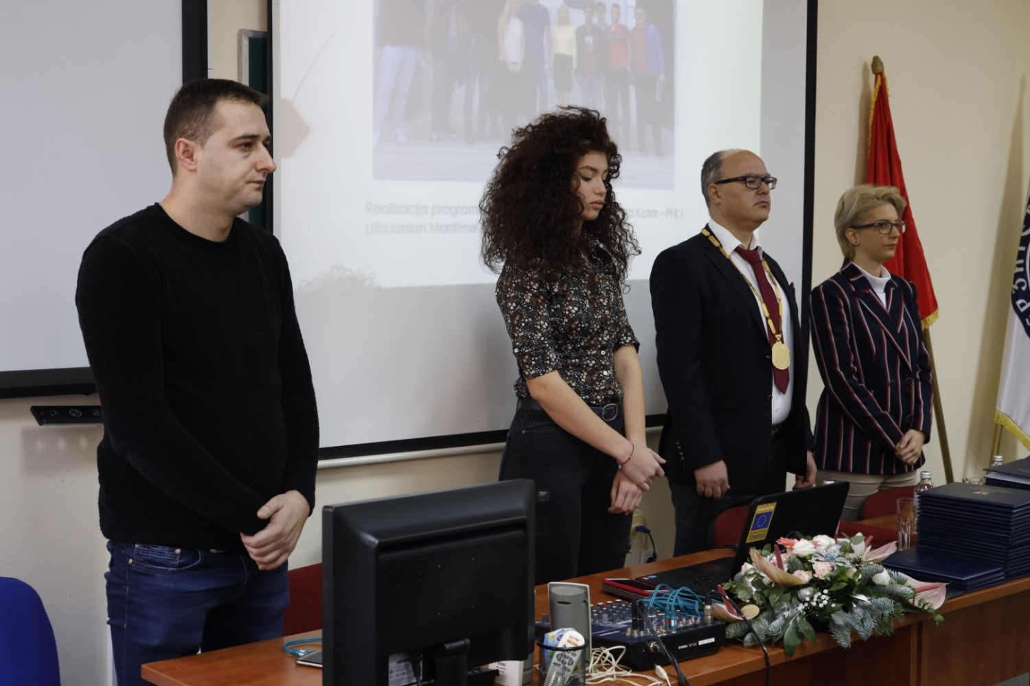 POMORSKI FAKULTET KOTOR      Upriličena svečana dodjela diploma na Pomorskom fakultetu Kotor, 20.12.2018.