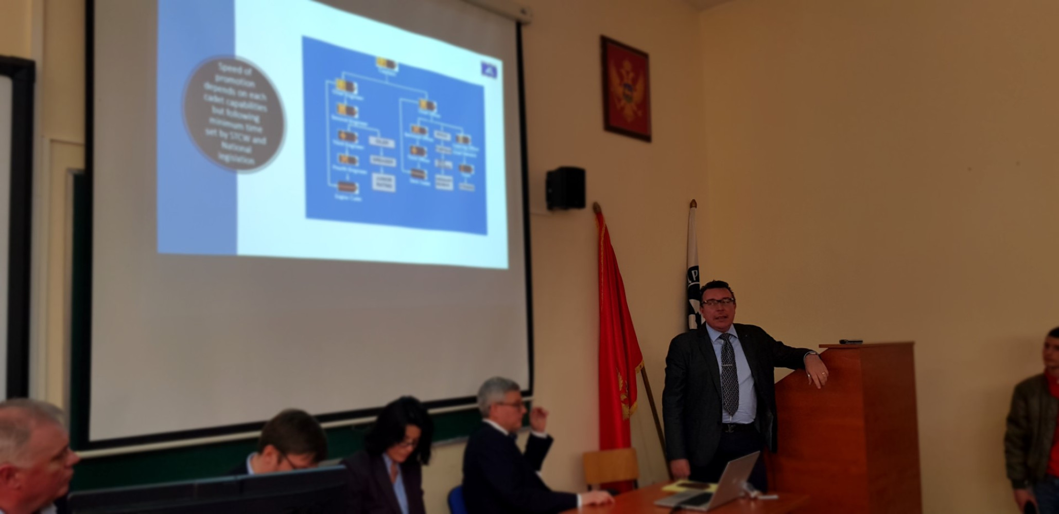 POMORSKI FAKULTET KOTOR
 
 
 
 
 
 Održana prezentacija grupacije kompanija Asiatic Lloyd & Atlantic Lloyd iz Hamburga