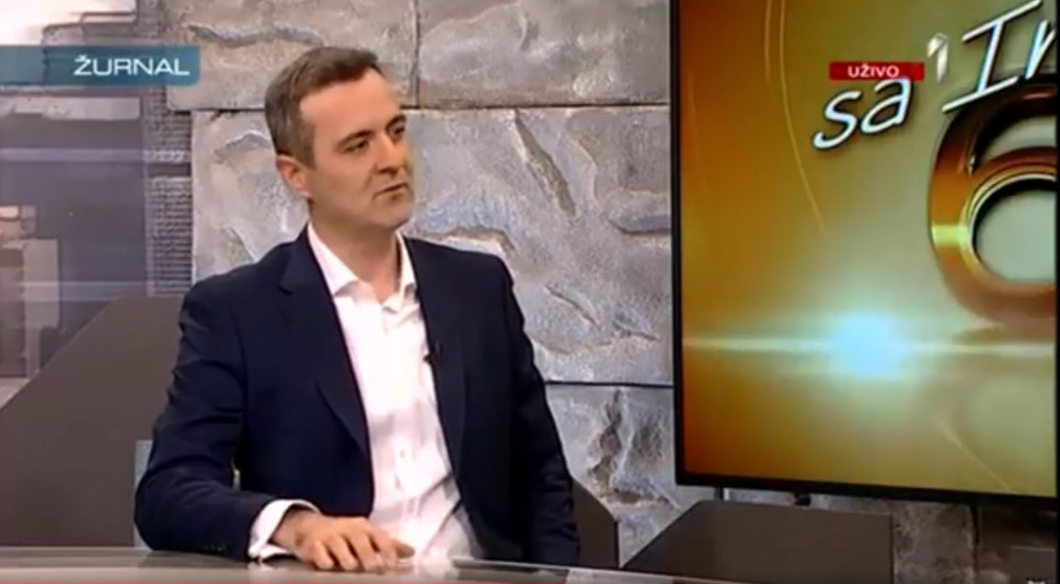 The Interim Rector of the University of Montenegro assoc. prof. Vladimir Božović, PhD, spoke for TV Prva about forthcoming activities