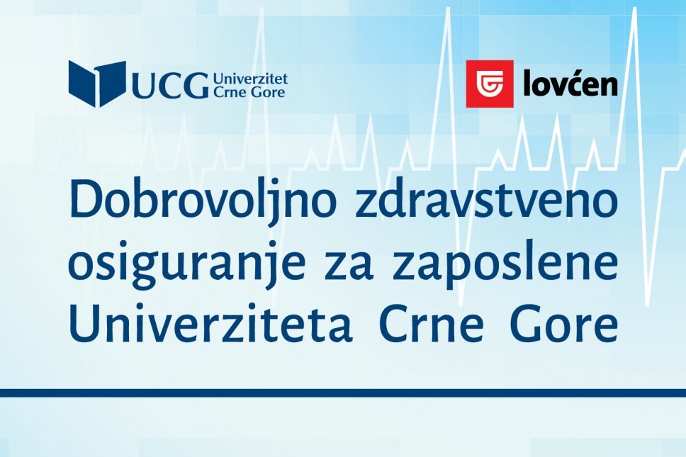 Za zaposlene Univerziteta Crne Gore i ove godine sistematski pregled i dobrovoljno zdravstveno osiguranje