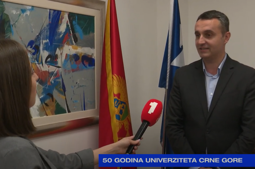 Vice-Rector Mićanović on the anniversary of the University of Montenegro