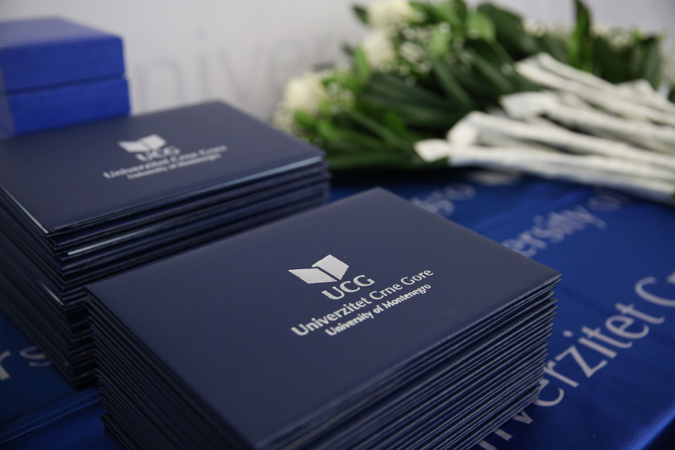 Izabrani najbolji studenti Univerziteta Crne Gore za studijsku 2024/25. godinu