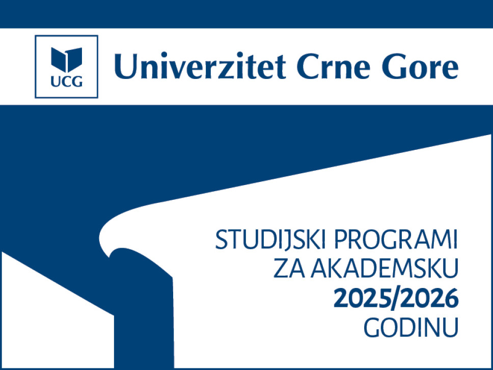 Objavljen interaktivni studijski informator UCG za 2025/2026: Pouzdan vodič kroz sve studijske programe