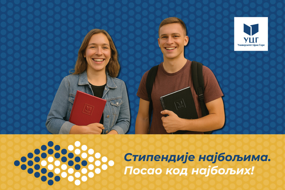 Najveći institucionalni podsticaj studentskoj izvrsnosti do sada: Univerzitet Crne Gore obezbijedio  više od 70 stipendija 
