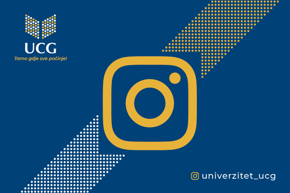 Upiši UCG - Instagram kampanja za predstavljanje studijskih programa 2026/27