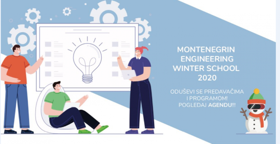 Montenegrin Engineering Winter School – Two more Days for Applications  