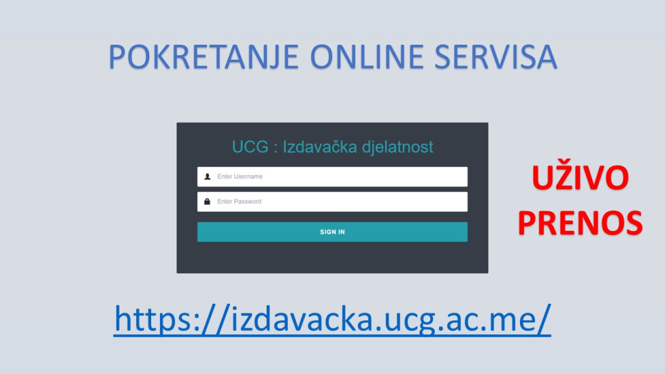 Izdavačka djelatnost : Pokretanje online servisa 