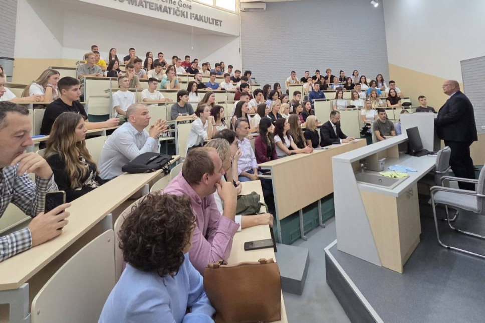 Održan svečani prijem studenata 1. godine Prirodno-matematičkog fakulteta