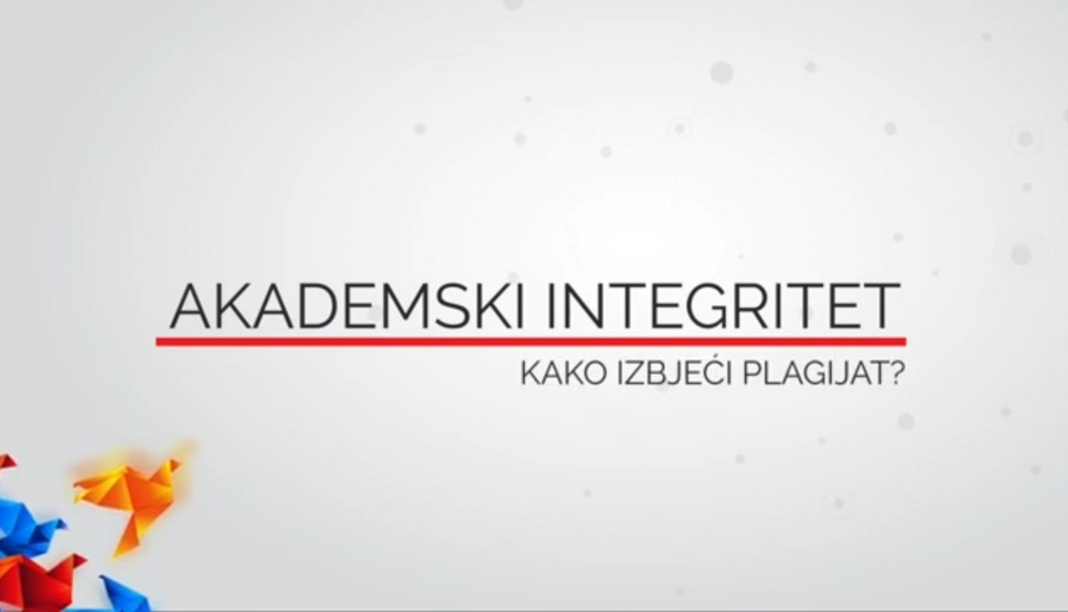 VIDEO 7 - Kako izbjeći plagijat?