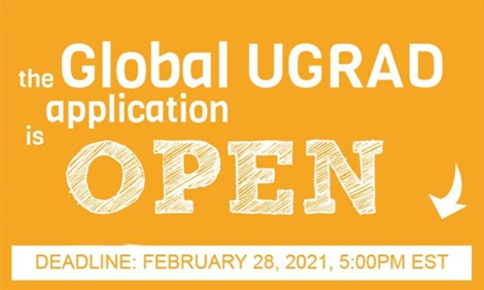 American scholarships – Global UGRAD – Call for application