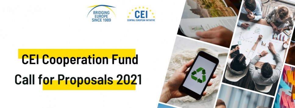 CEI Cooperation Fund Call for Proposals 2021