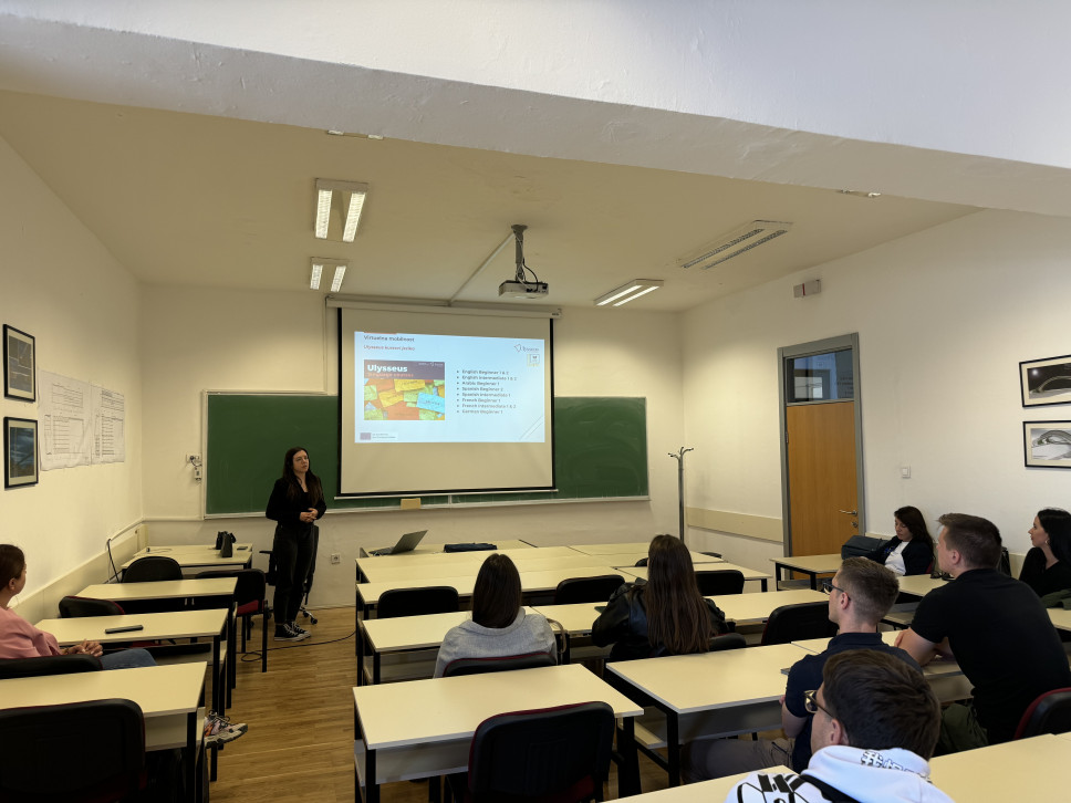 Održana Ulysseus & Erasmus+ info sesija za studente na Građevinskom fakultetu 
