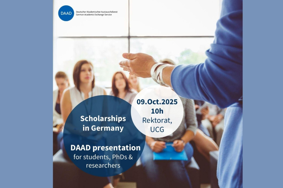 Prezentacija DAAD stipendija 9. oktobra 