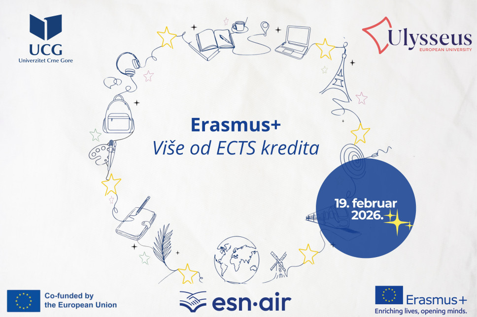 Panel diskusija o prednostima Erasmus+ programa za studente i osoblje UCG-a