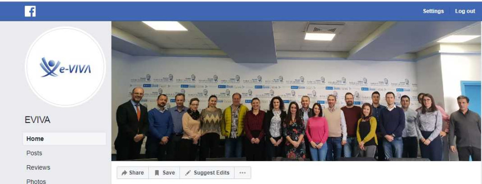 Novosti Erasmus + projekta E-VIVA dostupne i na Facebook stranici