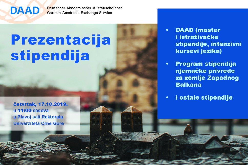 Promotion of German DAAD Scholarships 