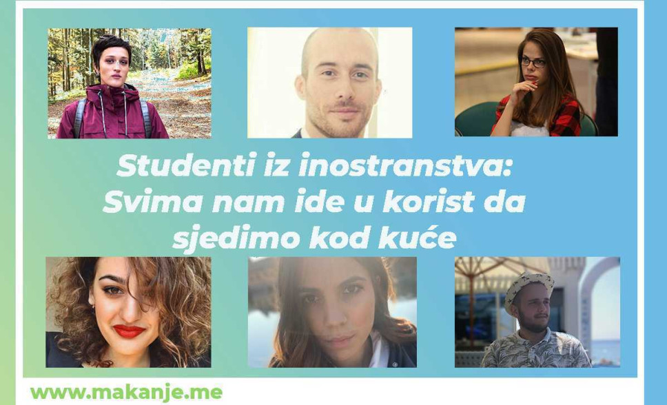 Studenti iz inostranstva: Svima nam ide u korist da sjedimo kod kuće #ostanidoma