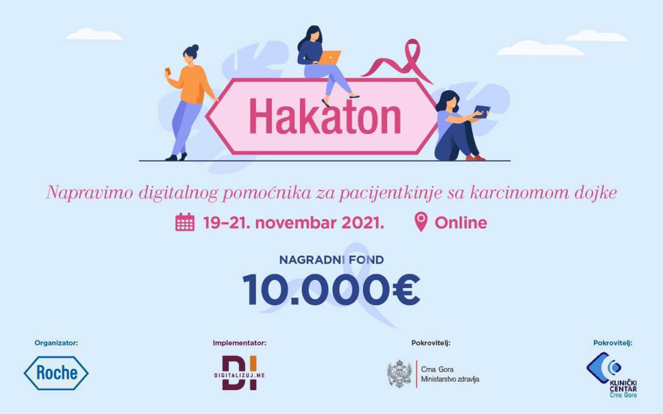 Prijavi se za hakaton za podršku pacijentkinjama sa karcinomom dojke 