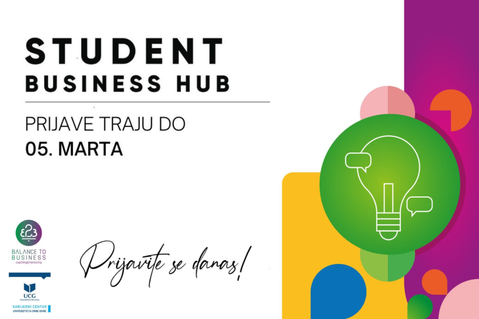 Prijave za osmi <span class="CyrLatIgnore">Student Business Hub</span>  do 5. marta 