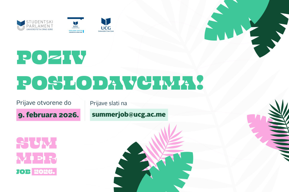 Otvorite vrata mladima: Prijava za Sajam sezonskog zapošljavanja Summer Job 2026