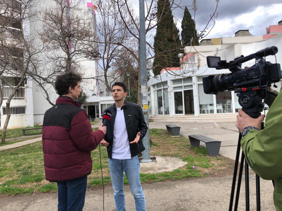Poruka podrške studenta Univerziteta Crne Gore završila na nacionalnoj televiziji Kine