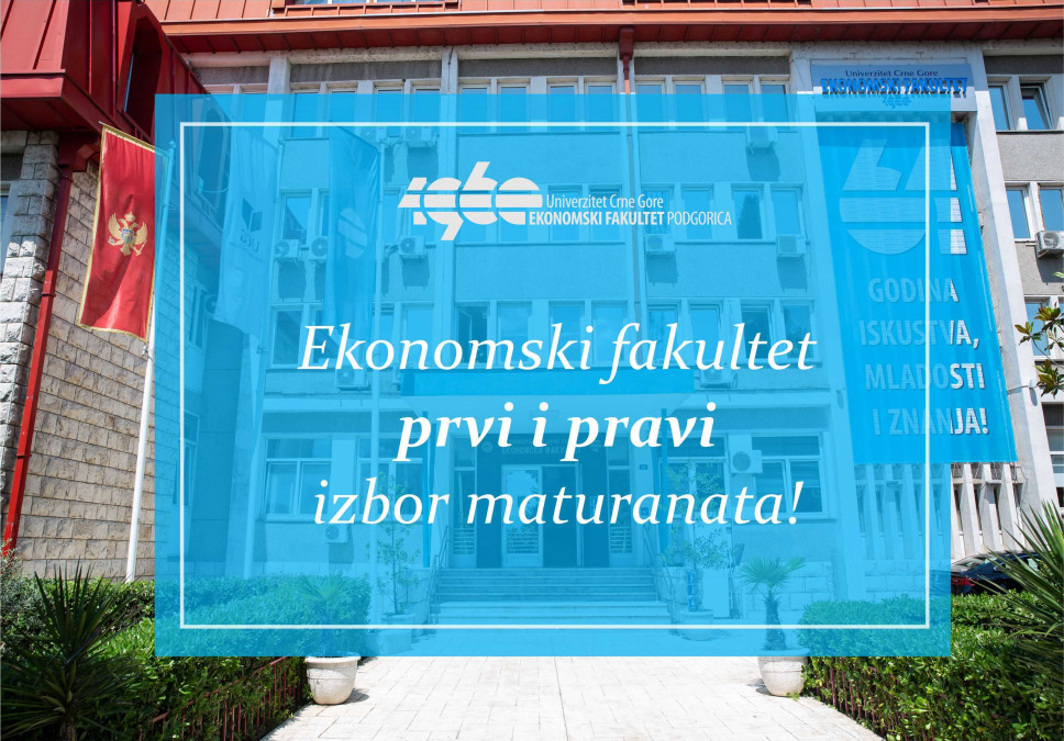 Najviše prijava pristiglo za upis na Ekonomski fakultet