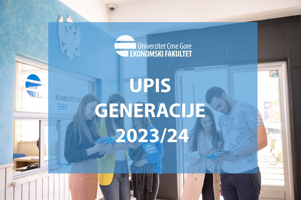 U susret upisu generacije studenata 2023/24. godine