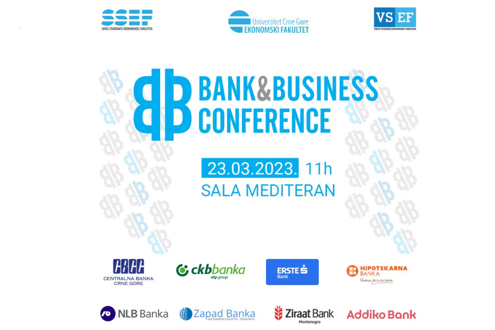 Bank&Business Conference u organizaciji studenata Ekonomskog fakulteta počinje sjutra