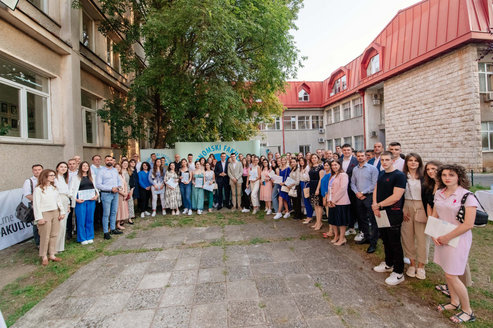 Svečana dodjela sertifikata o uspješno završenom programu stručne prakse za više od 100 studenta Ekonomskog fakulteta