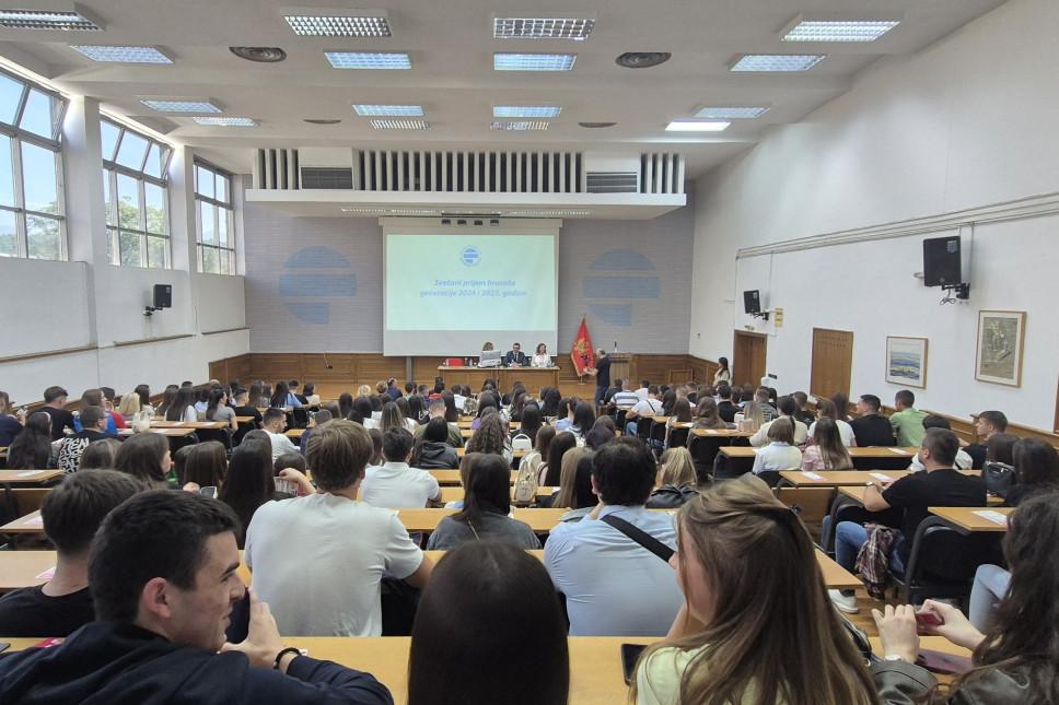 Svečanim prijemom brucoša počela je nova studijska godina na Ekonomskom fakultetu (Video i galerija fotografija)