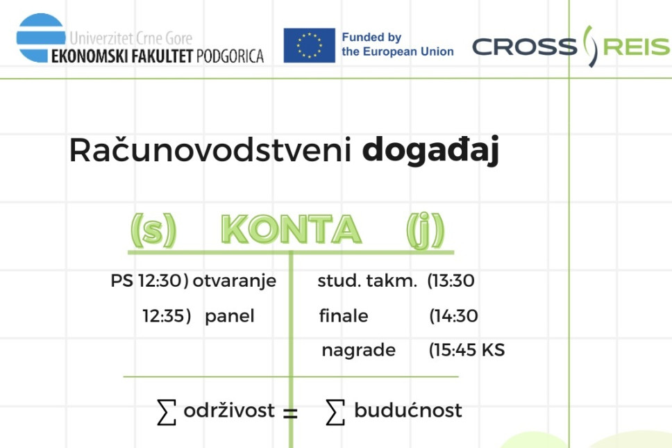 Računovodstveni događaj „ (s) KONTA (j) : Održivost = Budućnost! “
