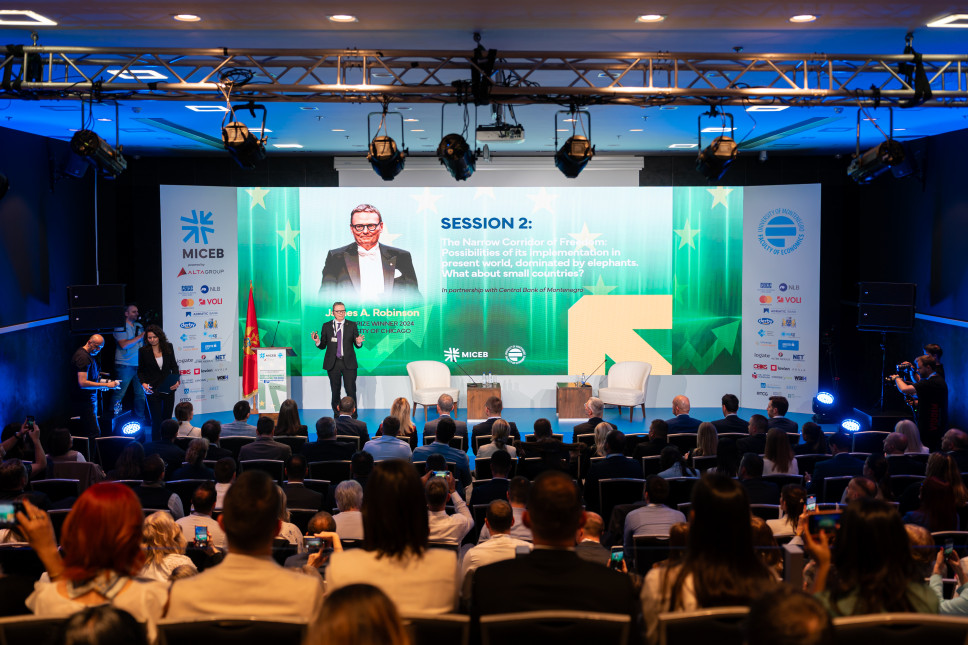 Predavanje specijalnog gosta <span class="CyrLatIgnore">MICEB</span> 2025 konferencije - Džejms A. Robinsona