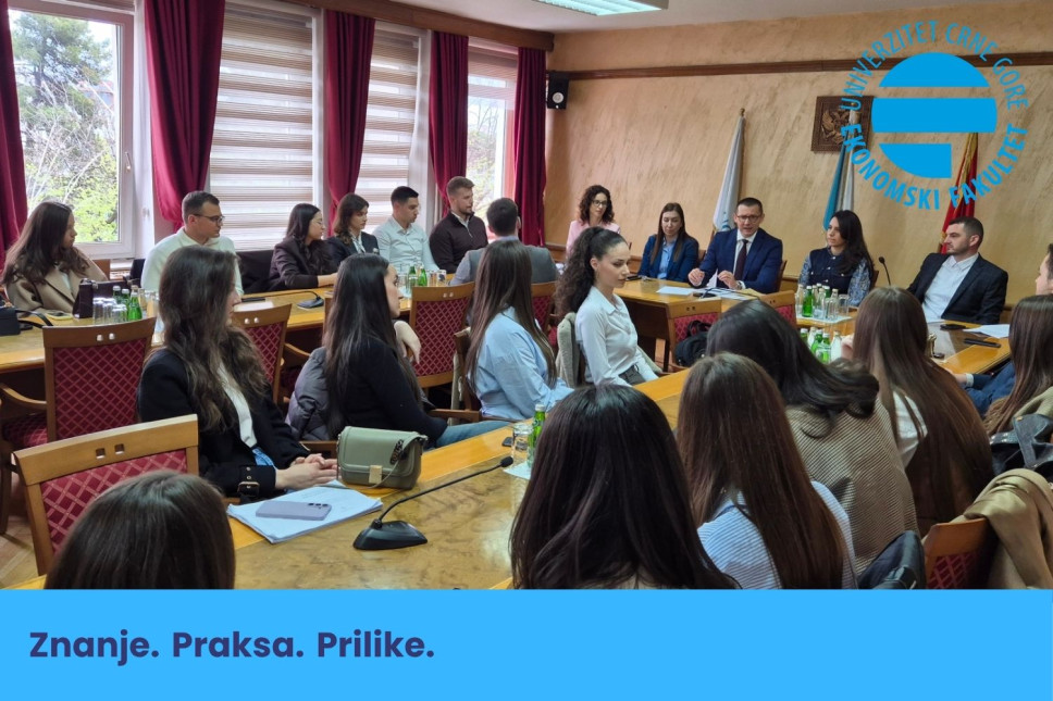 Razgovor sa studentima o unapređenju studiranja na Ekonomskom fakultetu