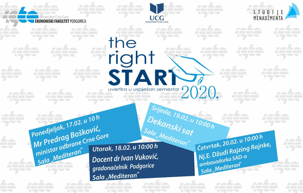Traditional Manifestation of the Right Start Starts on Monday  