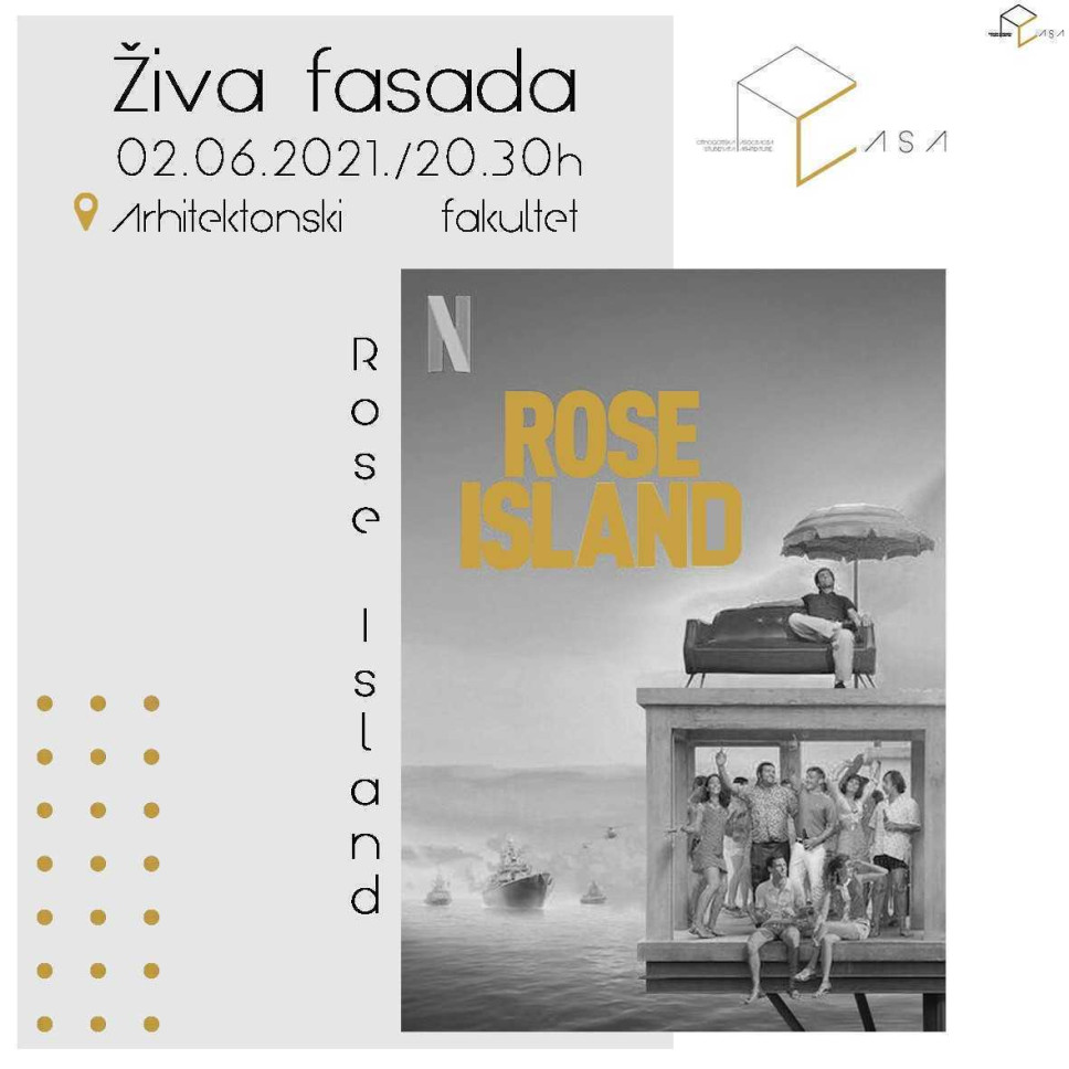"Živa fasada" i ove sedmice u organizaciji CASA