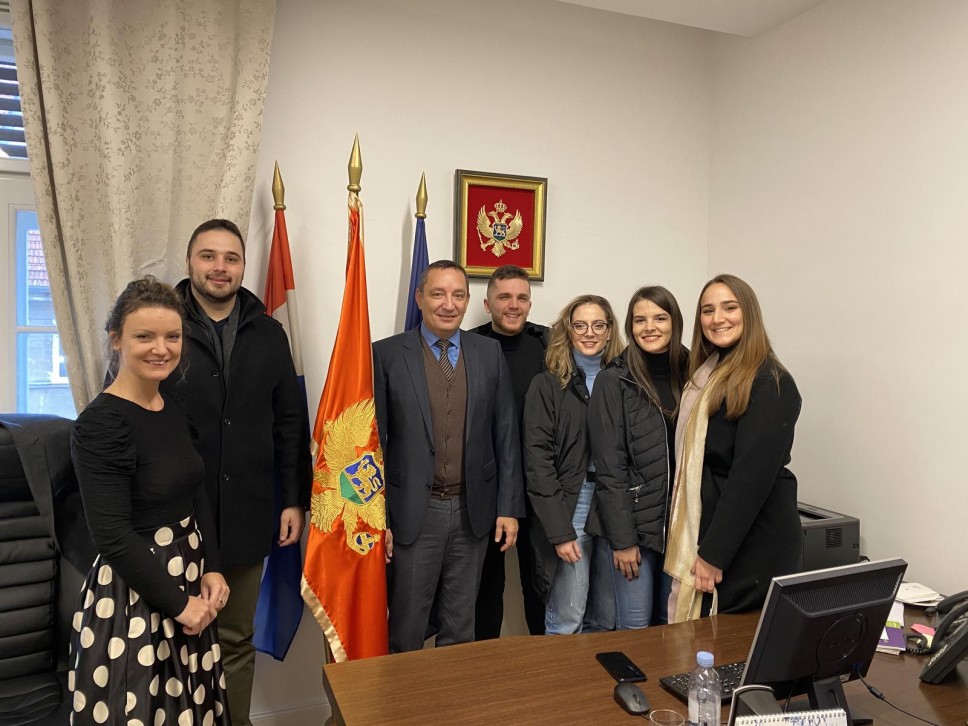 Students of the Faculty of Architecture visited the Embassy of Montenegro in Croatia