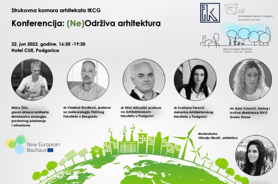 Konferencija: (Ne)održiva arhitektura 22. juna