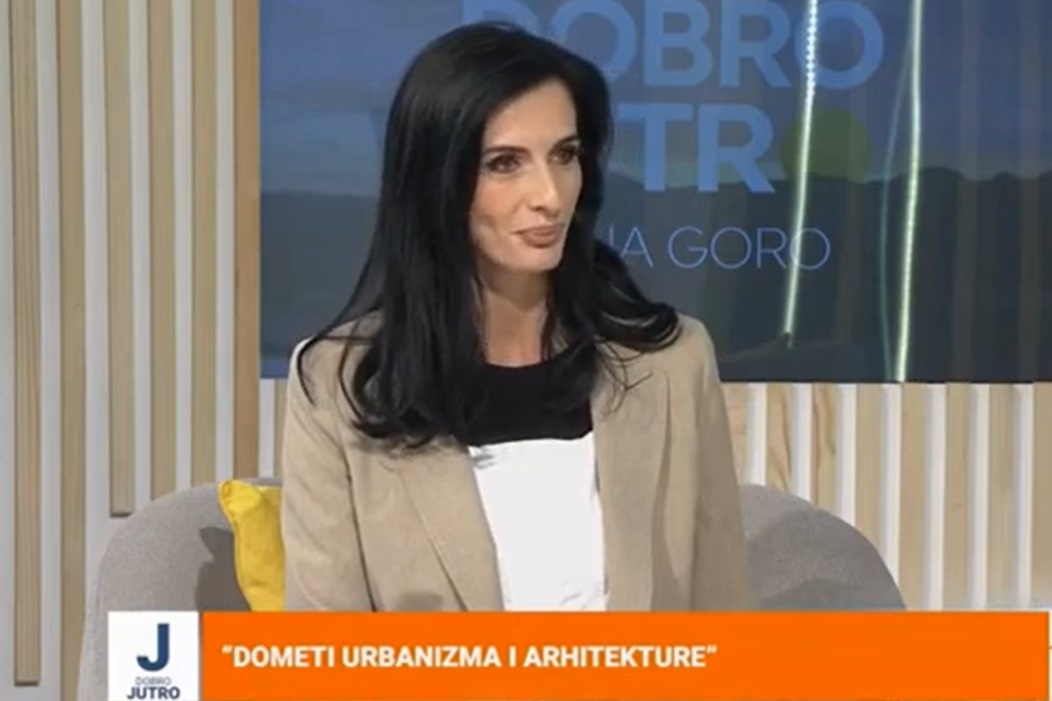 Dekanka Perović o univerziteskoj tribini i poziciji arhitekte za RTCG