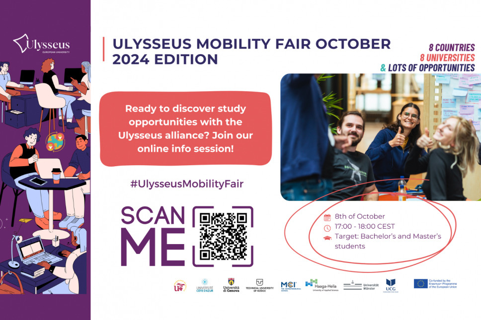 Call for students: Ulysseus Virtual Mobility Fair 2024