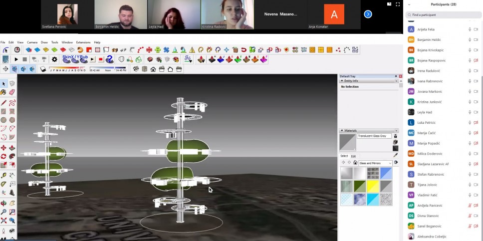 Prodekanica Perović: Virtualna interaktivna učionica na Arhitektonskom fakultetu UCG budućnost nastave