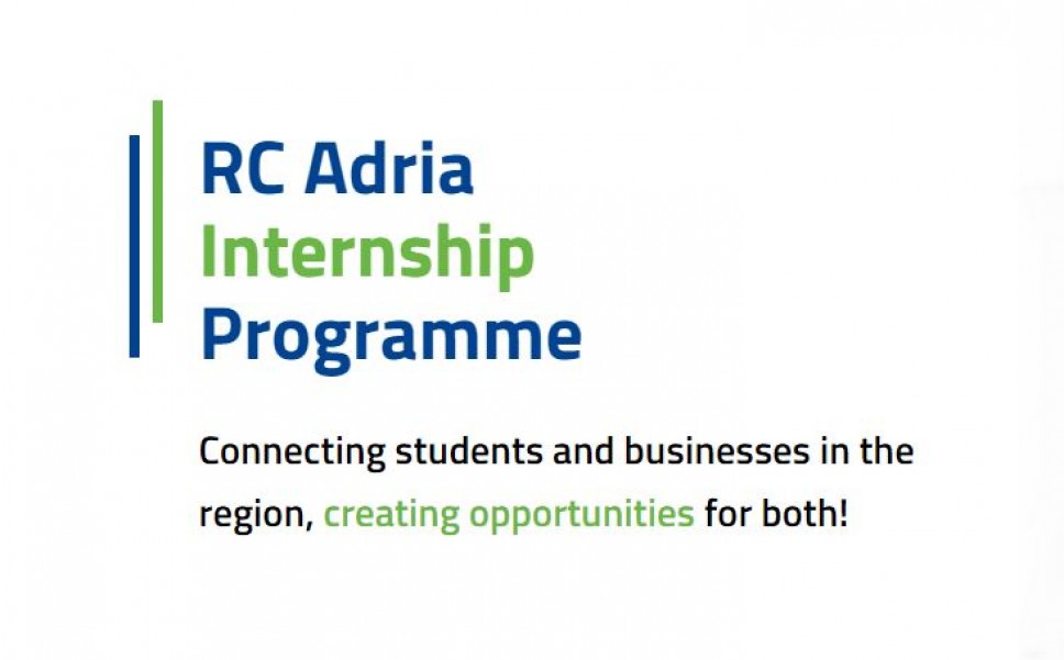 Konkurs programa stručne prakse - RC Adria Internship program
