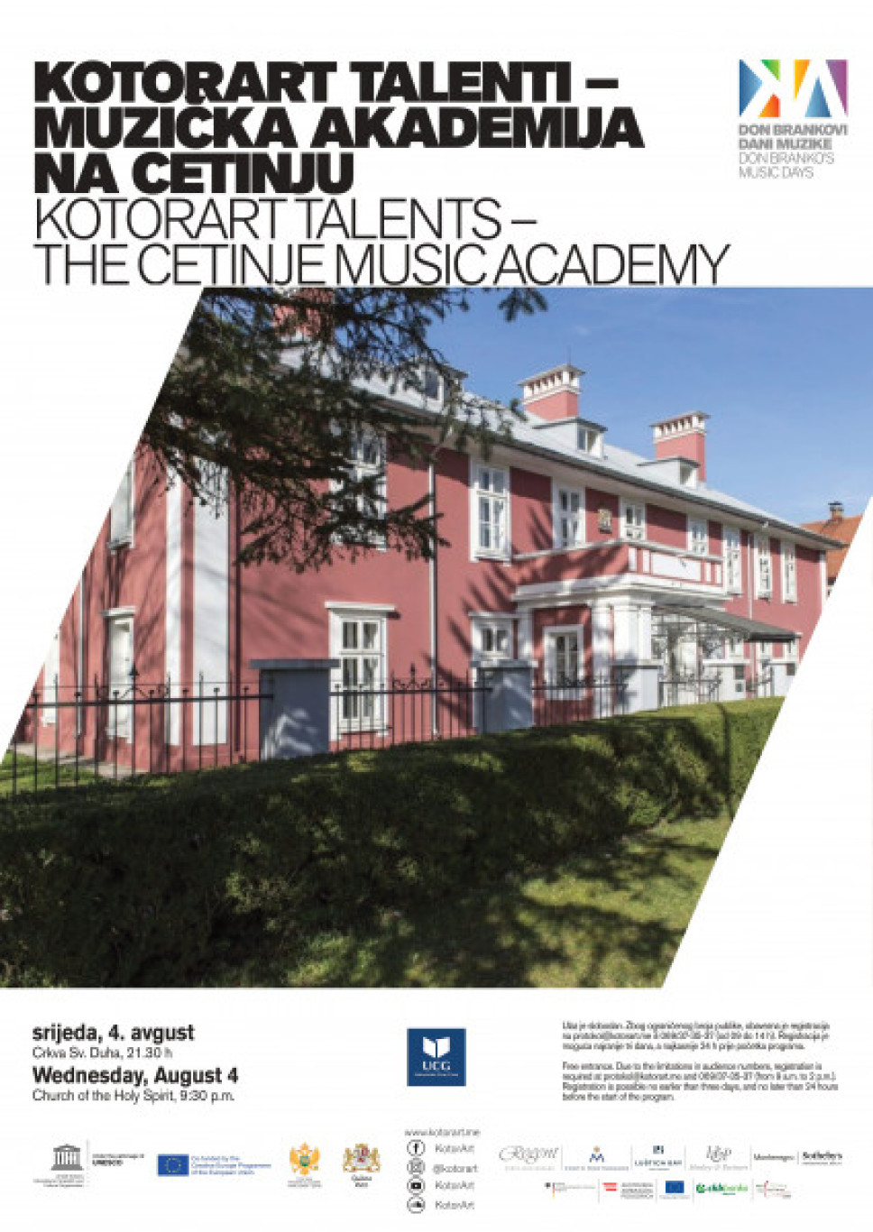 Studenti muzičke akademije sa Cetinja na KotorArtu
