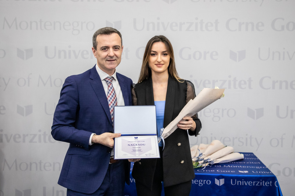 Ivana Dendić najbolja studentkinja Muzičke akademije za studijsku 2022/23. godinu
