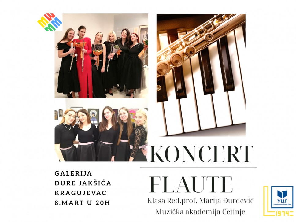 March Flute Concert and Seminar in Kragujevac