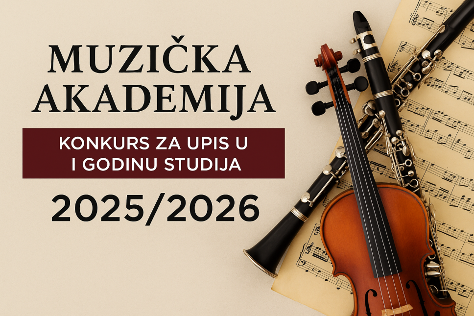 Konkurs za upis na osnovne studije Univerziteta Crne Gore objavljen: Prijave počinju sjutra