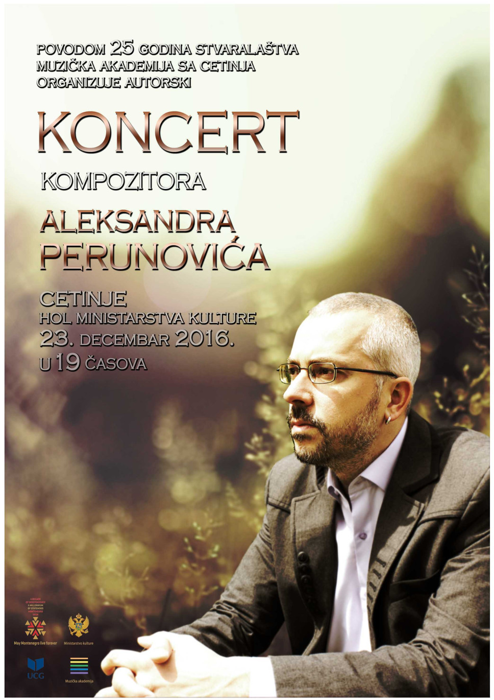 Autorsko veče Aleksandra Perunovića