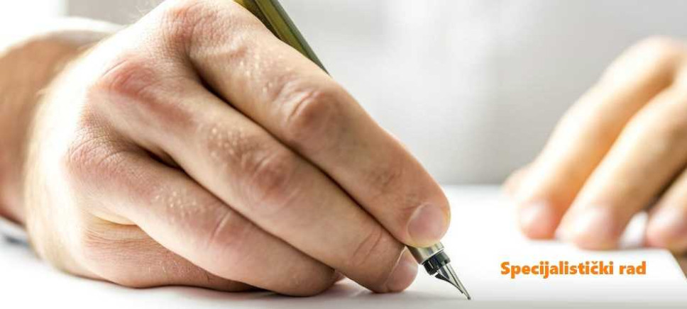 Obavještenje za studente specijalističkih studija