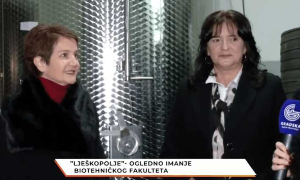 O Oglednom imanju "Lješkopolje" u TV emisiji Rujna zora